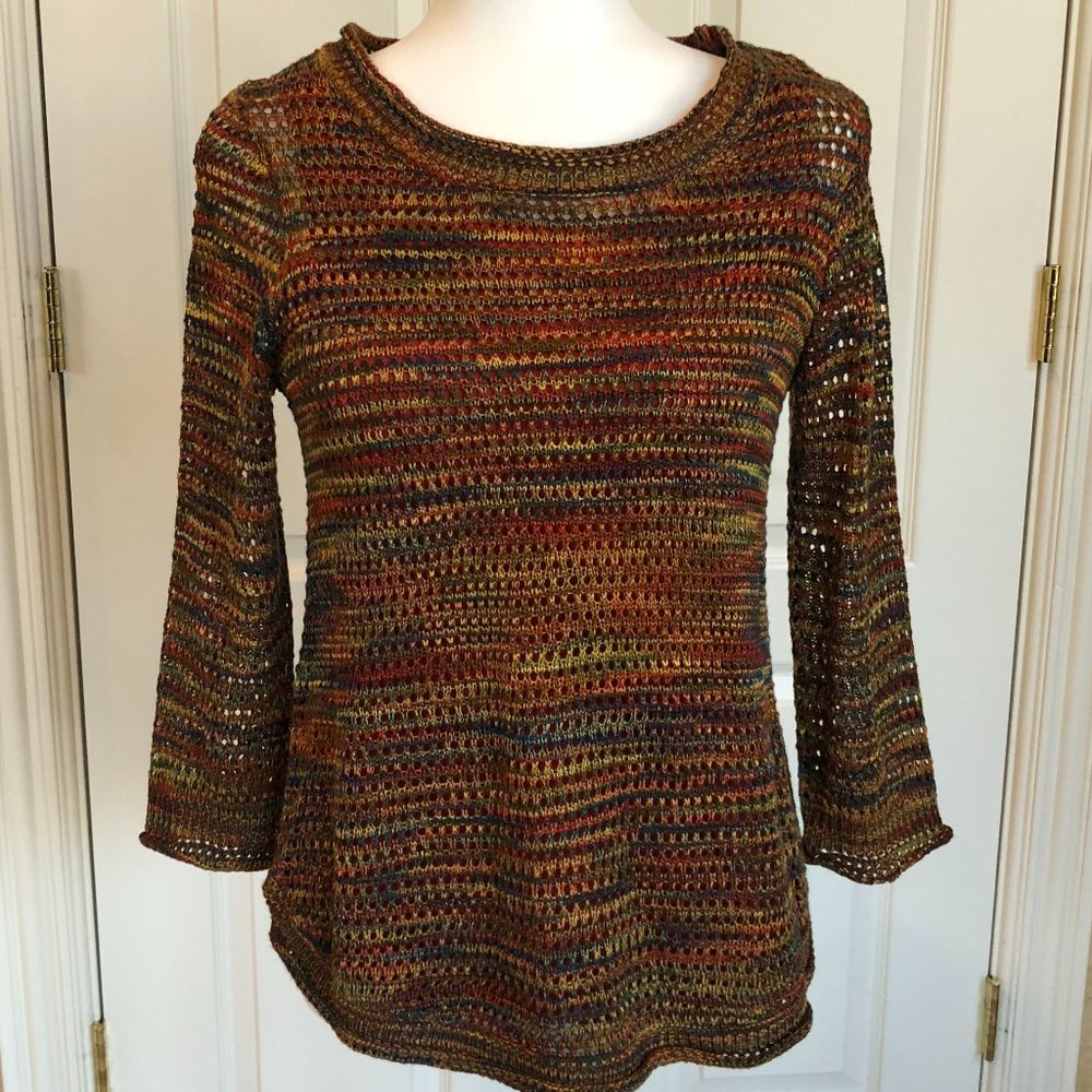 Studio JPR Open Weave Sweater with tank